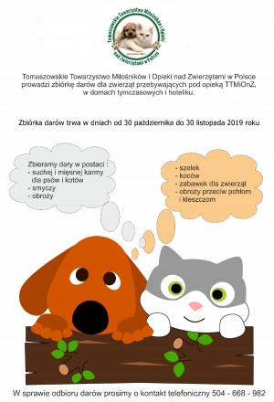 Tomaszowskie Towarzystwo Miłośników i Opieki nad Zwierzętami w Polsce